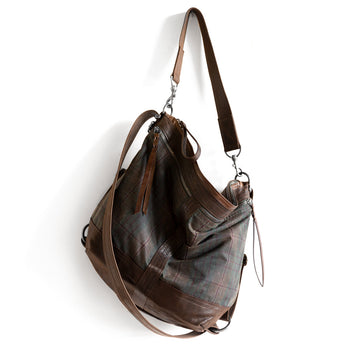 VTG595 | Jhia | Singapore | Vintage Hoop Hobo Double Zip