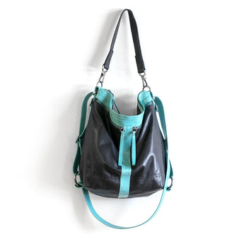 VTG278 | Julie | Vintage Hoop Hobo Double Zip - Medium