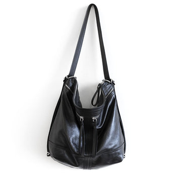 VTG486 | Kara | Texas | Vintage Hobo Double Zip - Large