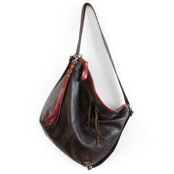 VTG515 | Karen | Oregon | Vintage Hobo Double Zip - Medium
