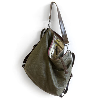 VTG565 | Kari | Colorado | Vintage Hoop Hobo Plain Front - XL