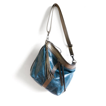 VTG611 | Kathleen | Michigan | Vintage Hobo Double Zip