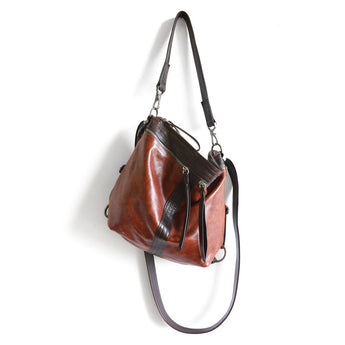 VTG618 | Kathy | California | Vintage Hobo Double Zip - Small