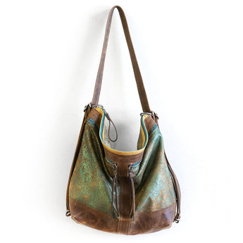 VTG501 | Kimberly | Virginia | Vintage Hobo Double Zip - Large