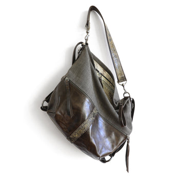 CDZ521 | Kristin | California | City Safari Double Zip Hoop - Large