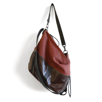 CDZ544 | Kristin | California | City Safari Double Zip Hoop - Medium