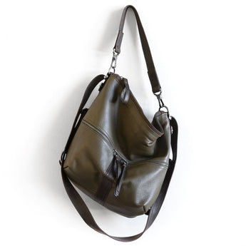 CDZ156 | Kristin | California | City Safari Double Zip Hoop - Medium