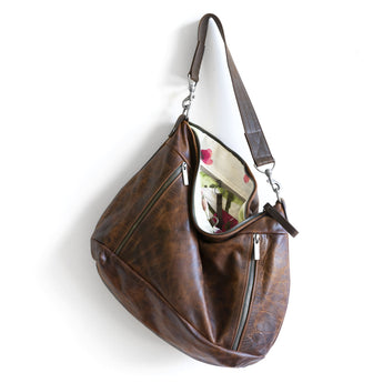 SBW216 | Laura | Tennessee | Subway Double Zip Satchel - Large