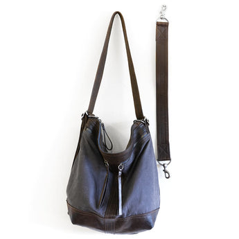 VTG472 | Laurel | Florida | Vintage Hobo Double Zip - Medium