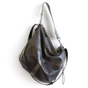 CDZ153 | Lauren | Massachusetts | City Safari Double Zip Hoop - Large