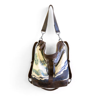 VTG106 | Lauren | Vintage Hoop Hobo Double Zip - Medium