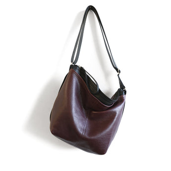 HOP175 | Leigh | New Hampshire | Hobo Open Pocket Satchel - Medium
