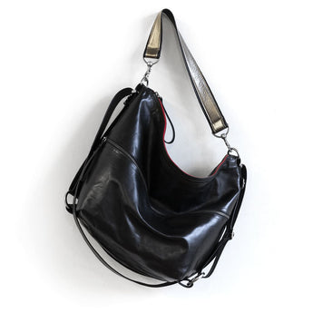 DFL086 | Lianna | Single Zip Hoop Duffel - Large