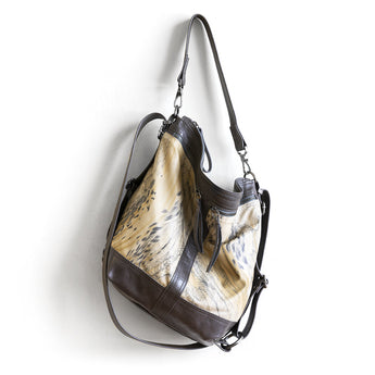 VTG235 | Vicky | Vintage Hoop Hobo Double Zip - Medium