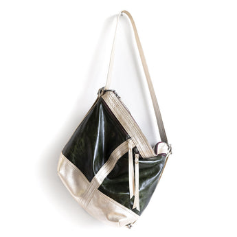 VTG600 | Maria | Maine | Vintage Hobo Double Zip - Small