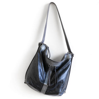 VTG489 | Mariah | California | Vintage Hobo Double Zip - Medium