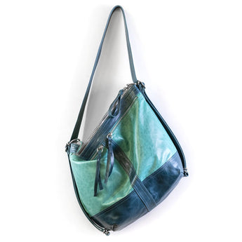 VTG519 | Mariah | California | Vintage Hobo Double Zip - Medium