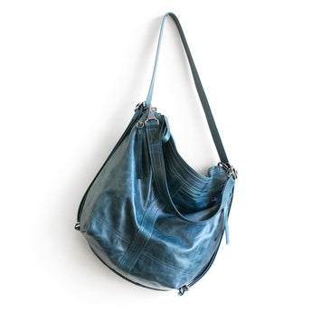 VTG401 | Melanie | Vintage Hobo Double Zip - Medium
