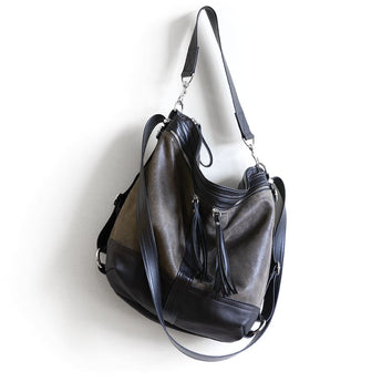 VTG379 | Melissa | Vintage Hoop Hobo Double Zip - Medium