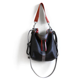 VTG346 | Melissa | Vintage Hoop Hobo Double Zip - Small
