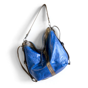 VTG020 | Melody | Vintage Hoop Hobo Double Zip - Medium