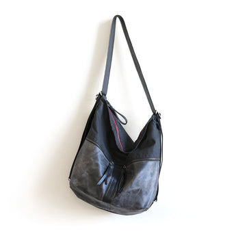 CDZ004 | Nichole | NG Adjustable Crossbody City Double Zip - Large