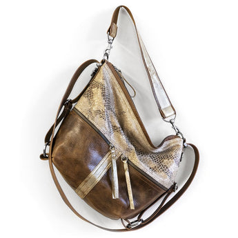 CDZ112 | Nikki | California | City Safari Double Zip Hoop - Medium