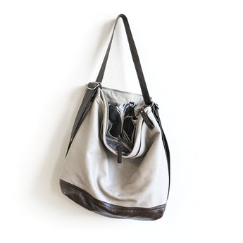 HOP031 | Nikki | Hobo Pack Open Pocket Leather Base - Large