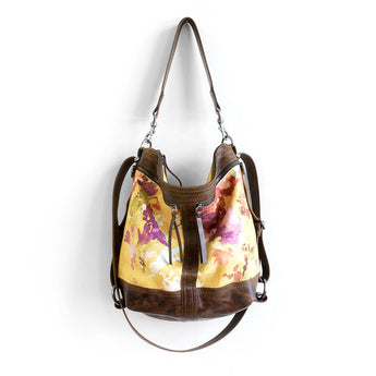 VTG194 | Nikki | Vintage Hoop Hobo Double Zip - Medium