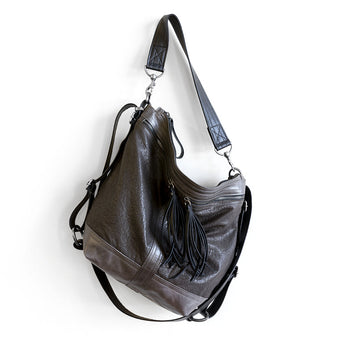 VTG168 | Nikki | Vintage Hoop Hobo Double Zip - Medium