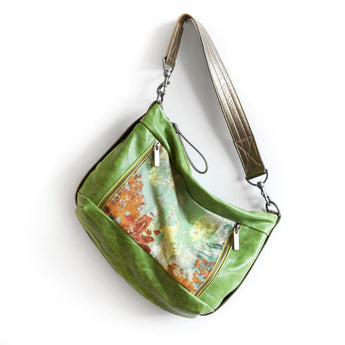 SBW235 | Pari | California | Subway Double Zip Satchel