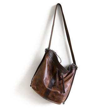 VTG468 | Rachel | Pennsylvania | Vintage Hobo Double Zip - Small