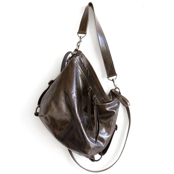 VTG602 | Rebecca | Maine | Vintage Hobo Double Zip - Medium