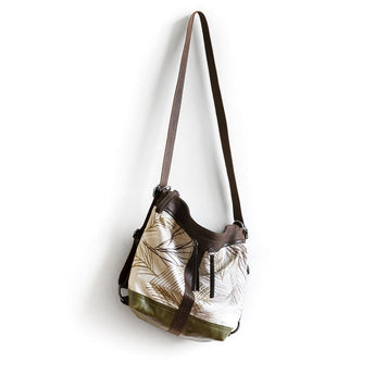 VTG356 | Robin | Vintage Hoop Hobo Double Zip - Small