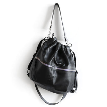 TRN248 | Rose | New York | Train Pack Double Zip Hoop - Large