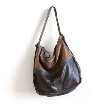CDZ006 | Sarah | NG All Leather City Double Zip - Large