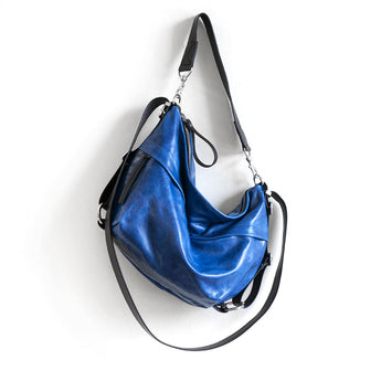 DFL080 | Sharon | Single Zip Hoop Duffel - Medium