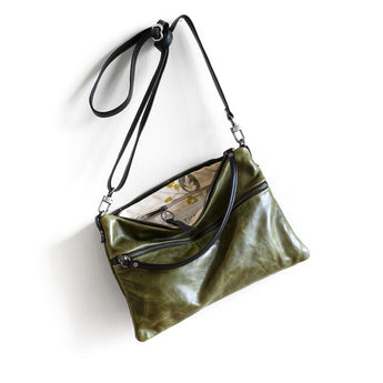 SZP012 | Sherrice | California | Single Zip Pocket Clutch