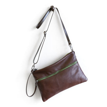 SZP015 | Sherrice | California | Single Zip Pocket Clutch
