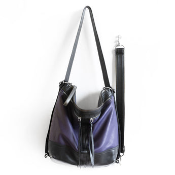 VTG547 | Stacey | Texas | Vintage Hobo Double Zip
