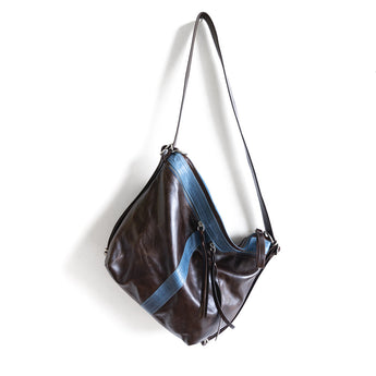 VTG615 | Terry | New Jersey | Vintage Hobo Double Zip