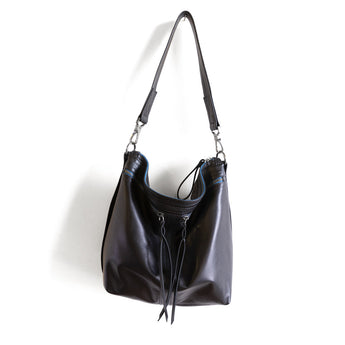 VTG608 | Tiana | Texas | Vintage Hobo Double Zip Satchel - Small