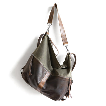 CDZ451 | Tina | Texas | City Safari Double Zip Hoop - XL
