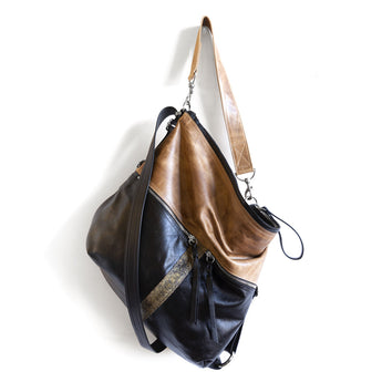 CDZ436 | Traci | New York | City Safari Double Zip Hoop- XL
