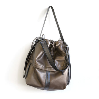 TRN005 | In-House Custom | NG Adjustable Crossbody Double Zip Train - Large