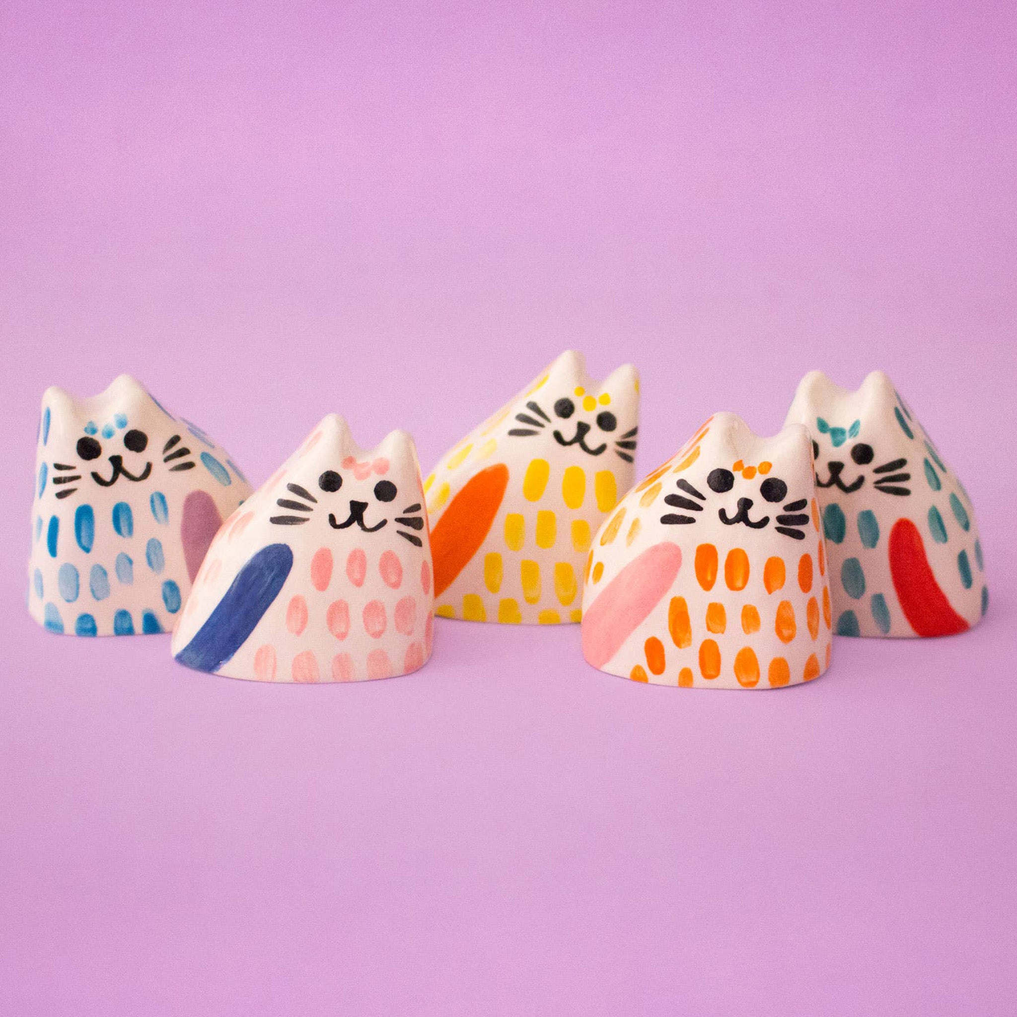 ceramic baby cat collection