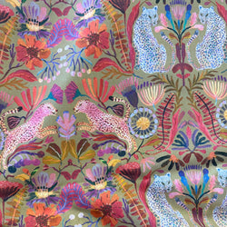 dawn cheetah | linen blend | vault premium