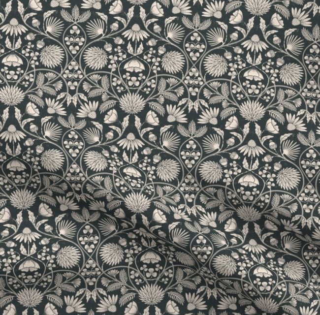 grey dahlia | cotton sateen | vault premium