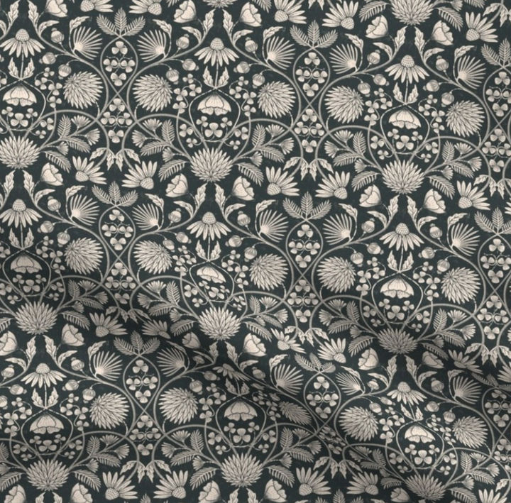 grey dahlia | cotton sateen | vault premium