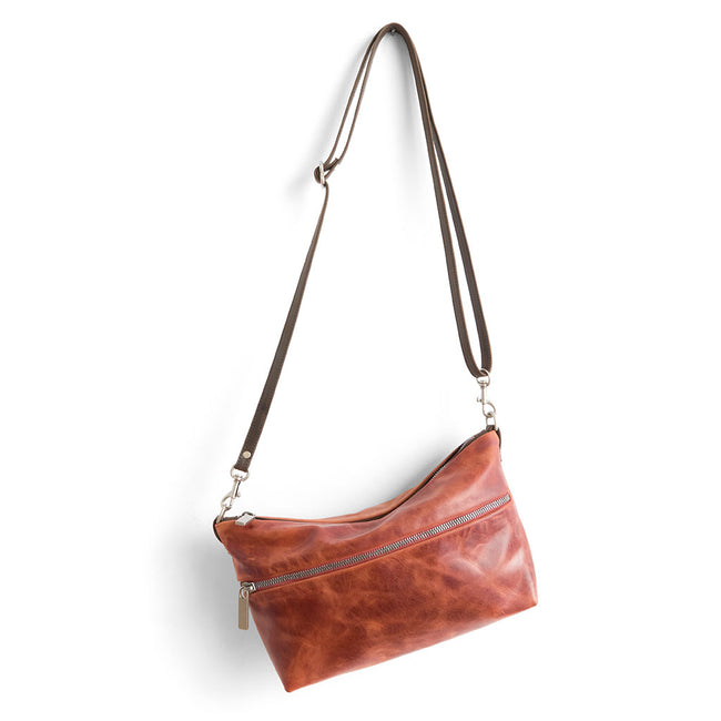 fireclay + distressed espresso | wide base cheyenne in fireclay